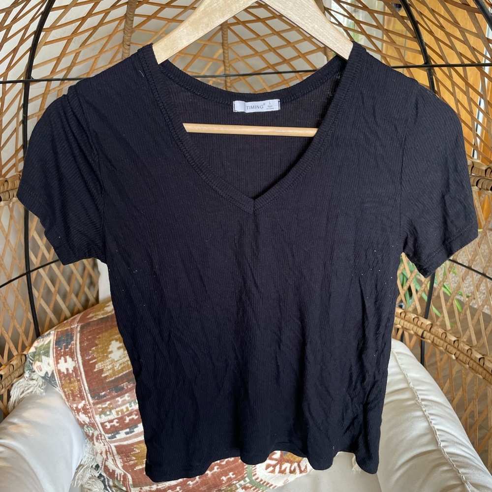 Black shirt